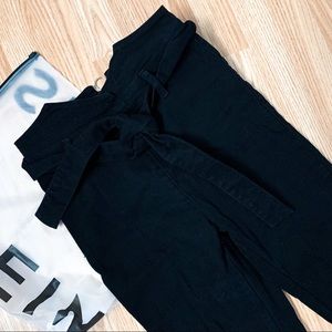 SHEIN • High Waisted Belted Skinny Jeans